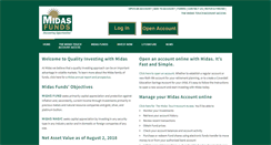 Desktop Screenshot of midasfunds.com